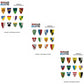Barons' War Shield Decals (03): Serjeants 01