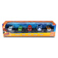 NKOK Blaze and The Monster Machines (Free-Wheel) 5PK (Blaze, Pickle, Crusher, Stripes & Darington); No Batteries Required; Grippy Tires; STEM