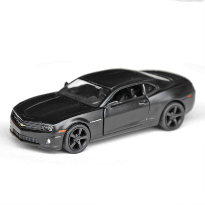 Tianmei 1:32 Die-Cast Metal Car Model Pull Back Toy(Camaro-Black)