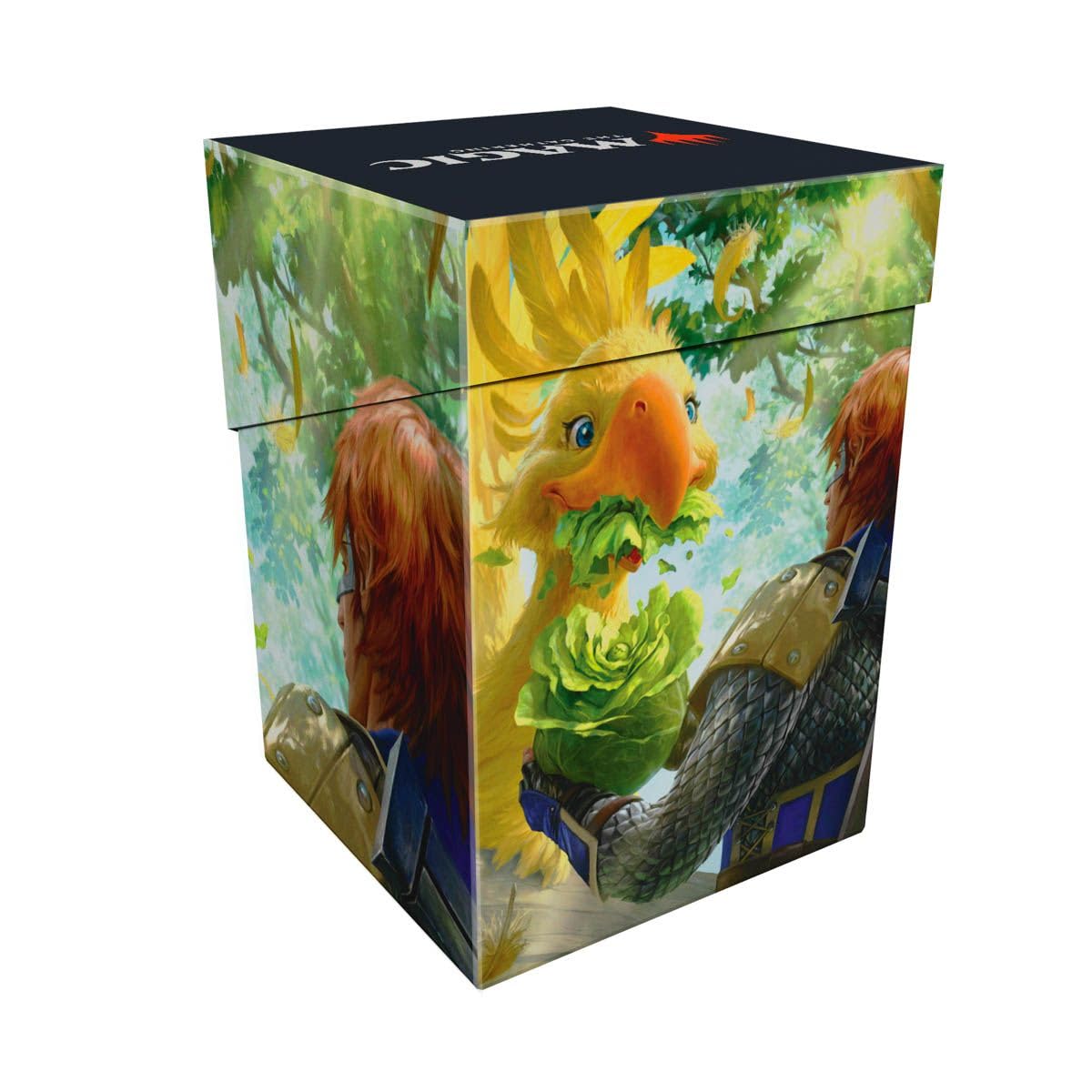 Ultra Pro - Final Fantasy x Universes Beyond Gysahl Greens 100+ Deck Box for Magic: The Gathering | Trading Card Accessories, Collectible Card Game