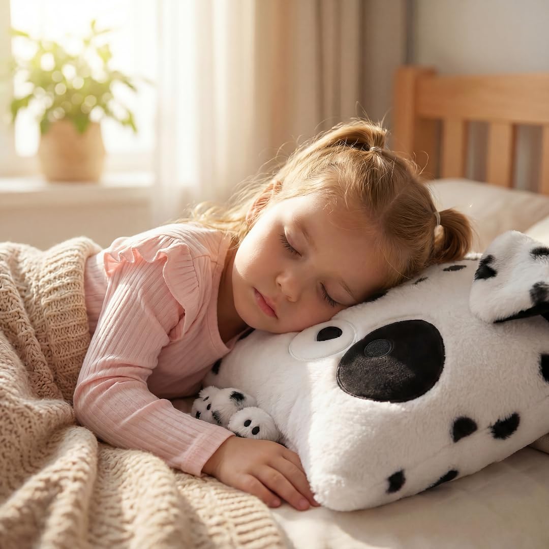 Pillow Peeps Series 1 Assorted Plush Pillow (Dalmatian) by ZURU, Cuddly Squishy Comfort Design, Ultra-Soft Materials, Adorable Snuggle Pal for Naps