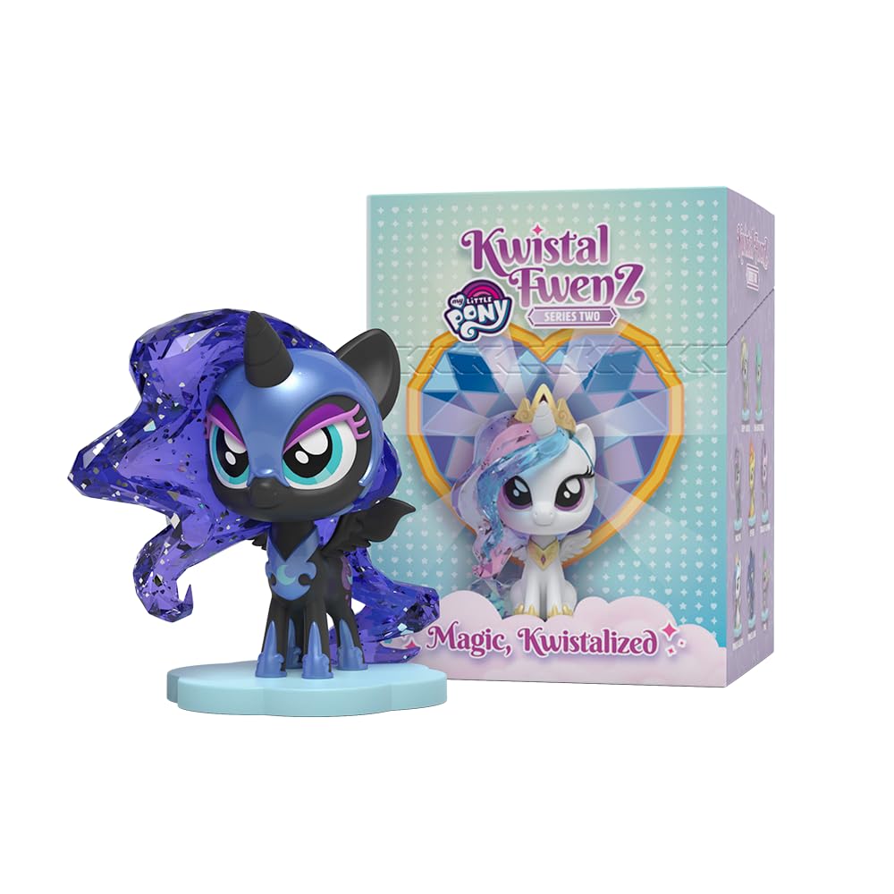 Mighty Jaxx Kwistal Fwenz x My Little Pony Series 02 | Blind Box Collectible Figurines | One Pack - Contains One Random Figure
