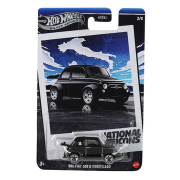 Hot Wheels 60s Fiat 500D Collectible Vehicle for Collectors