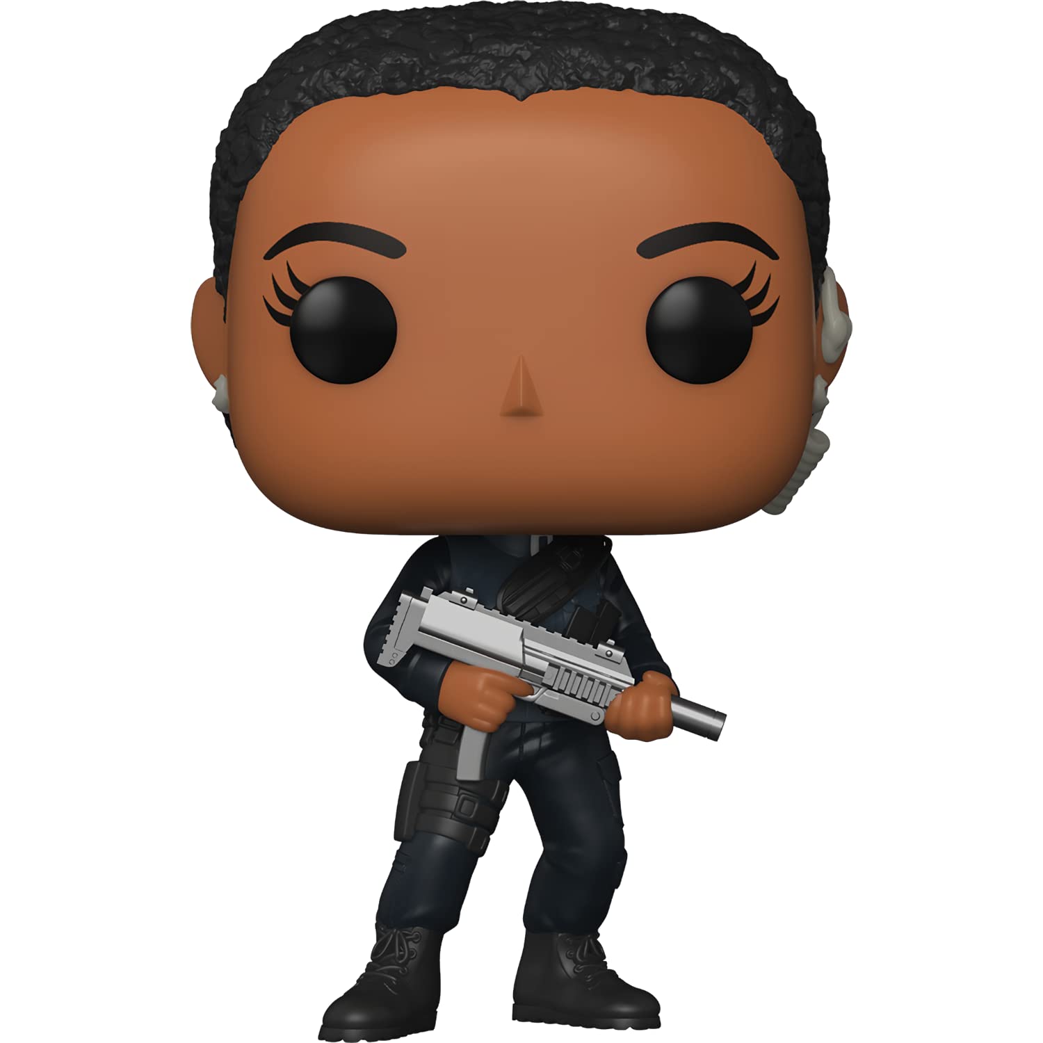 Funko Nomi [from No Time to Die]: P o p ! Movies Vinyl Figurine Bundle with 1 Compatible 'ToysDiva' Graphic Protector (1012-50157 - B)