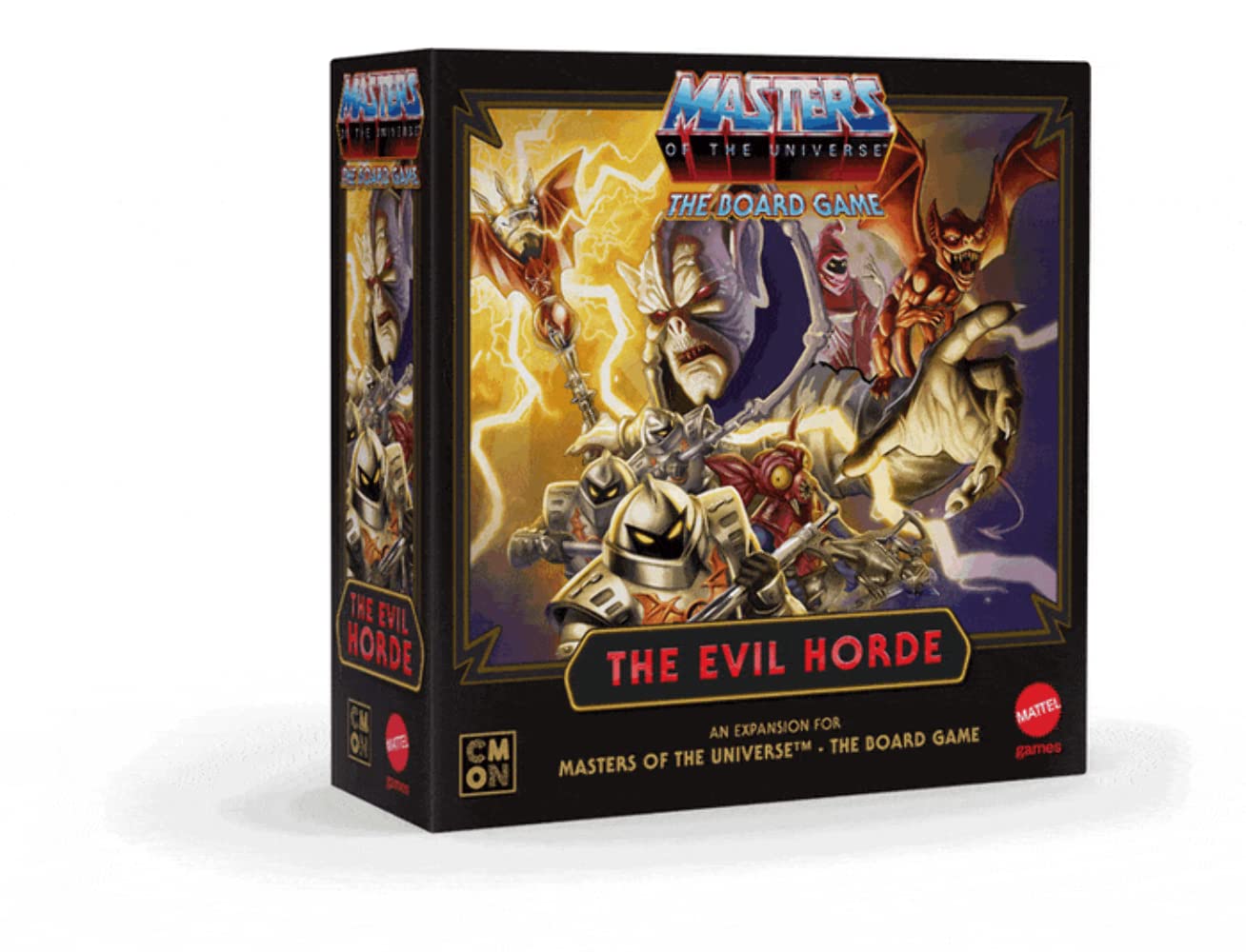 CMON Masters of The Universe The Evil Horde Board Game Expansion - Add Hordak, Grizzlor, Mantenna & Leech to Clash for Eternia for Kids & Adults, Ages