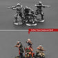 Alloy Samurai Model, Ancient Mini Warrior Model Toy, Japanese Style Table Games and Chess Decoration Military Manual, DIY Alloy Samurai Doll (Gunner