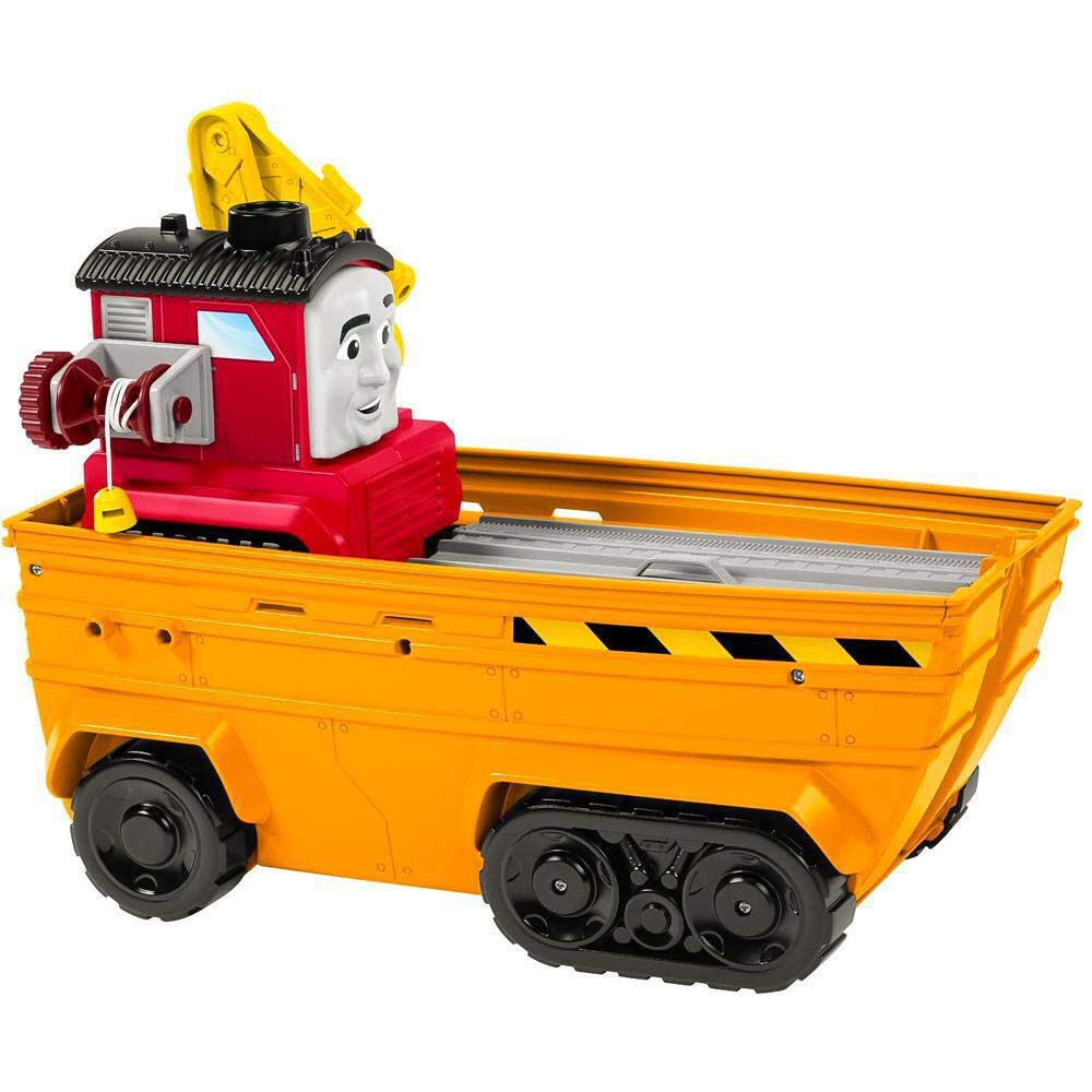 Thomas & Friends Super Cruiser 2-in-1 large vehicle and track set with TrackMaster and MINIS train engines