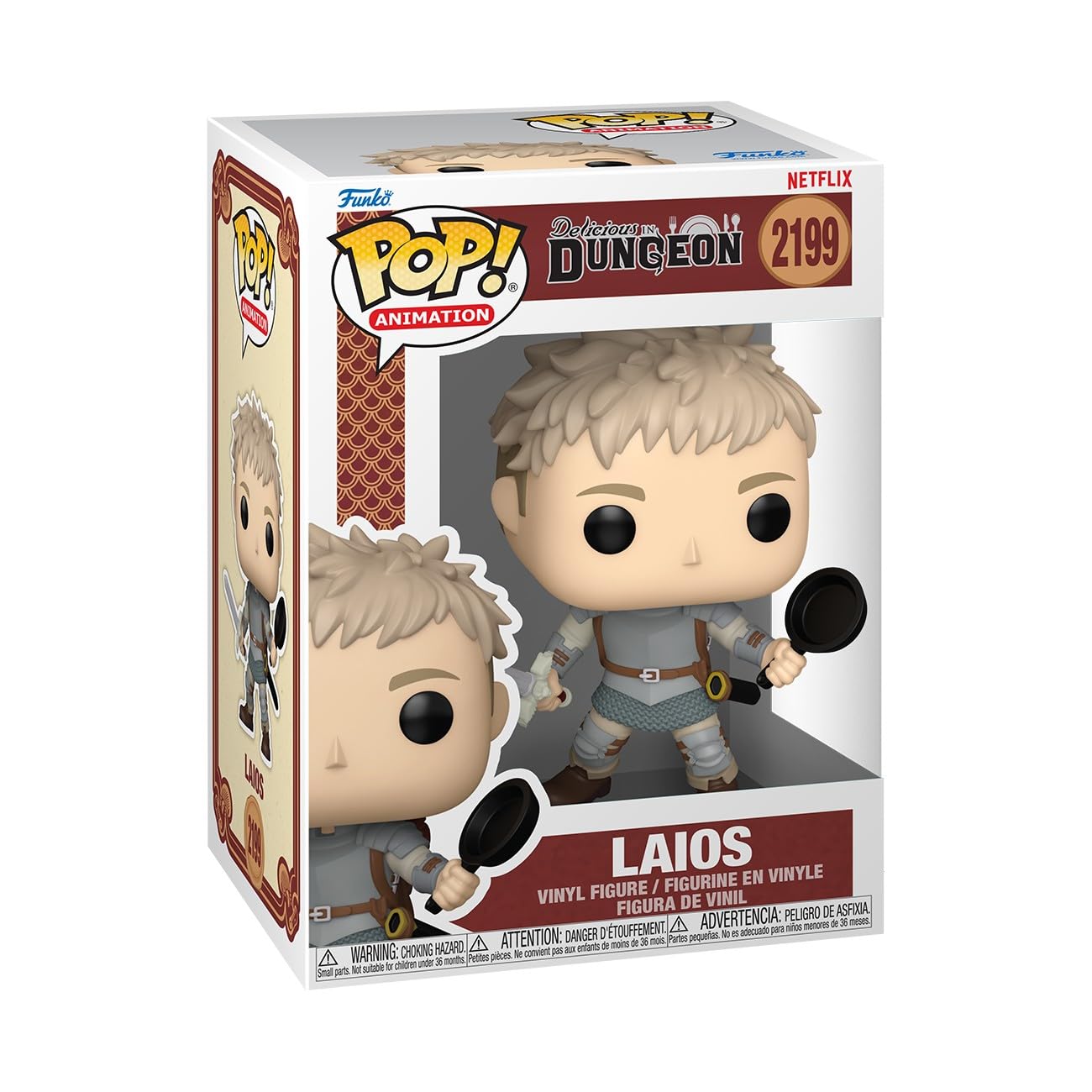 Funko Pop! Animation: Delicious in Dungeon - Laios - 1/6 Odds for Rare Chase Variant - Collectable Vinyl Figure - Gift Idea - Official Merchandise
