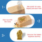 Egyptian Mummy Dig Kit - Ancient Egypt Excavation Set for Kids, STEM Science Educational Toys, 6 Collectible Styles, Archaeology Gifts for Boys Age
