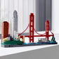 LEGO Architecture Skyline Collection 21043 San Francisco Building Kit Includes Alcatraz Model, Golden Gate Bridge and Other San Francisco