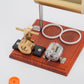 ENGINEDIY Steam Engine Kits That Works, Mini Swing Type Steam Engine with Boiler DIY Kit, Metal Engine Model Kits for Adults to Bulid