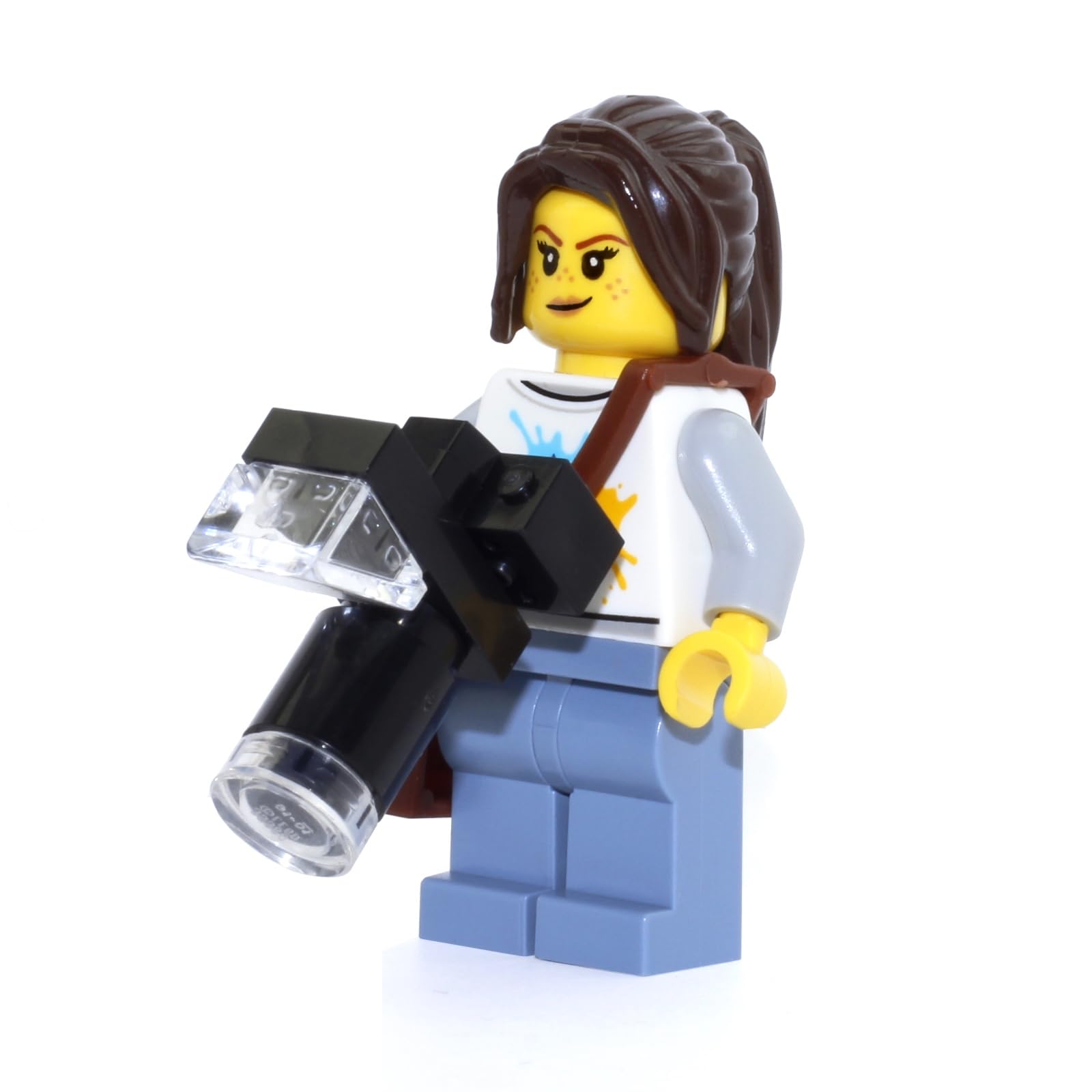 Lego Outdoor Minifigure: Nature Photographer (Female with Long Lens Camera) 60202
