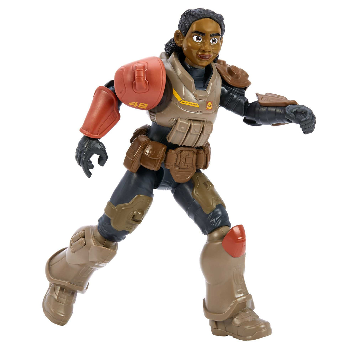 Mattel Disney and Pixar Lightyear Large Scale Action Figure, Jr ZAP Patrol Izzy Hawthorne with 14 Movable Joints, Toy Collectible Inspired by the