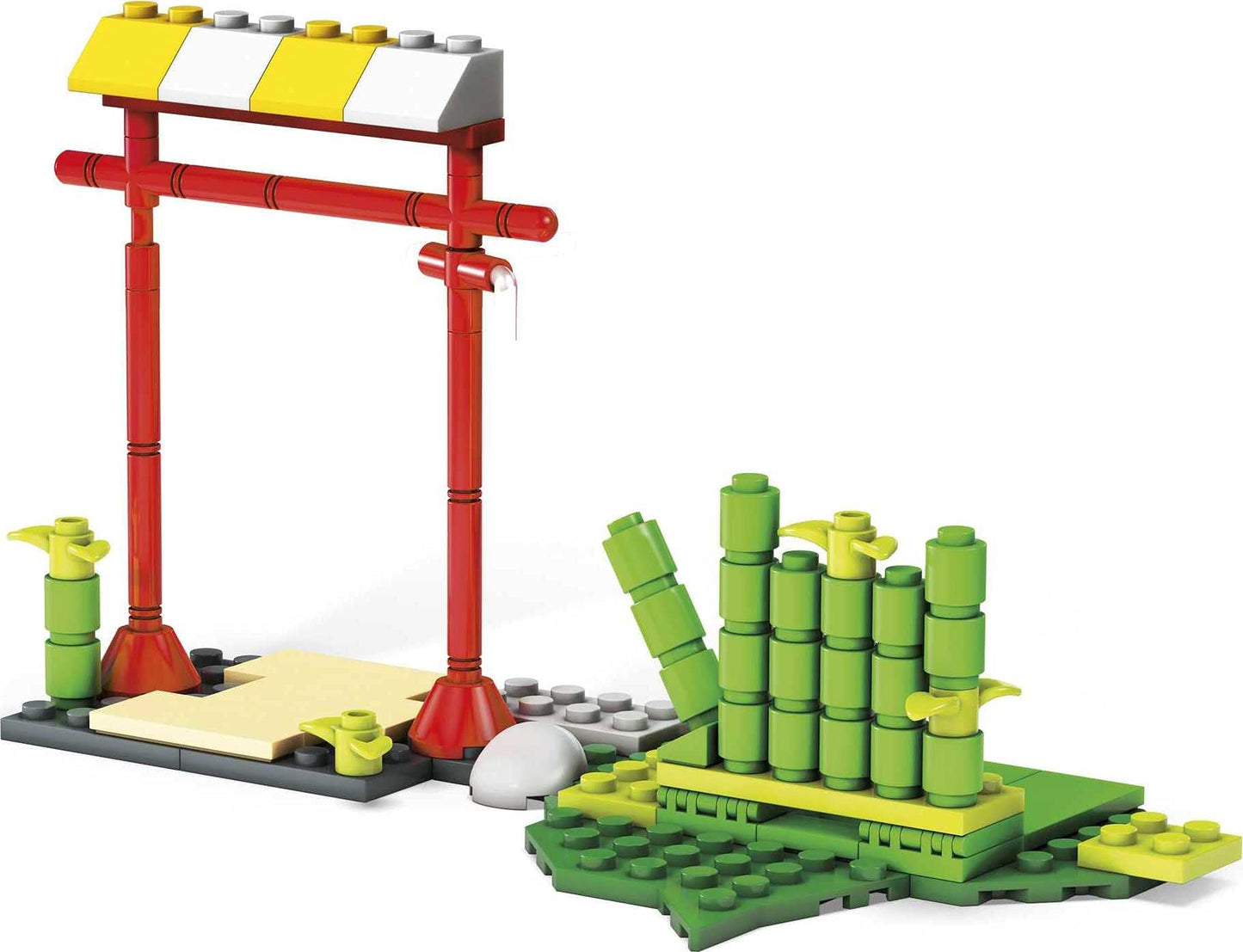 Mega Construx Pokemon Chespin vs. Fennekin Construction Set with Character Figures, Building Toys for Kids (131 Pieces)