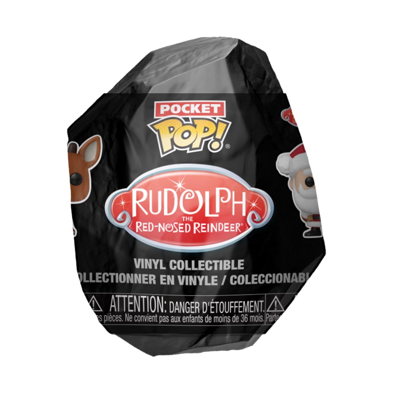 Funko Pocket POP! Coal: Rudolph (One Random Pocket POP! Per Transaction)