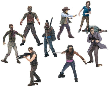 McFarlane Toys Building Sets- The Walking Dead TV Blind Bag Figures (Humans and Walkers Will Vary)