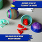 The Eggmazing Egg Decorator | Glow in the Dark Dinomazing Dinosaur Eggs | Refill 6 Pack | Eggs with Dinosaurs Inside | Ages 3 and Up