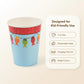 Fun Express - Little Fisherman 9oz Paper Cups for Birthday - Party Supplies - Print Tableware - Print Cups - 8 Pieces