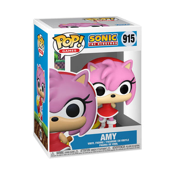 Funko POP! Games: Sonic - Amy Rose - Sonic The Hedgehog - Collectable Vinyl Figure - Gift Idea - Official Merchandise - for Kids & Adults - Games Fans