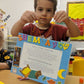 Shema Foam Card Crafts - DIY Craft for Kids & Adults - Activity Kit for Hebrew School - Foam Frame, Stickers, Sticky Foam Pieces & Shema Card Paper