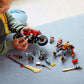 Lego Ninjago Kais Mech Bike EVO, Upgradable Ninja Motorcycle Toy with 2 Mini Figures - Kai and a Skeleton Warrior for Children from 7 Years 71783