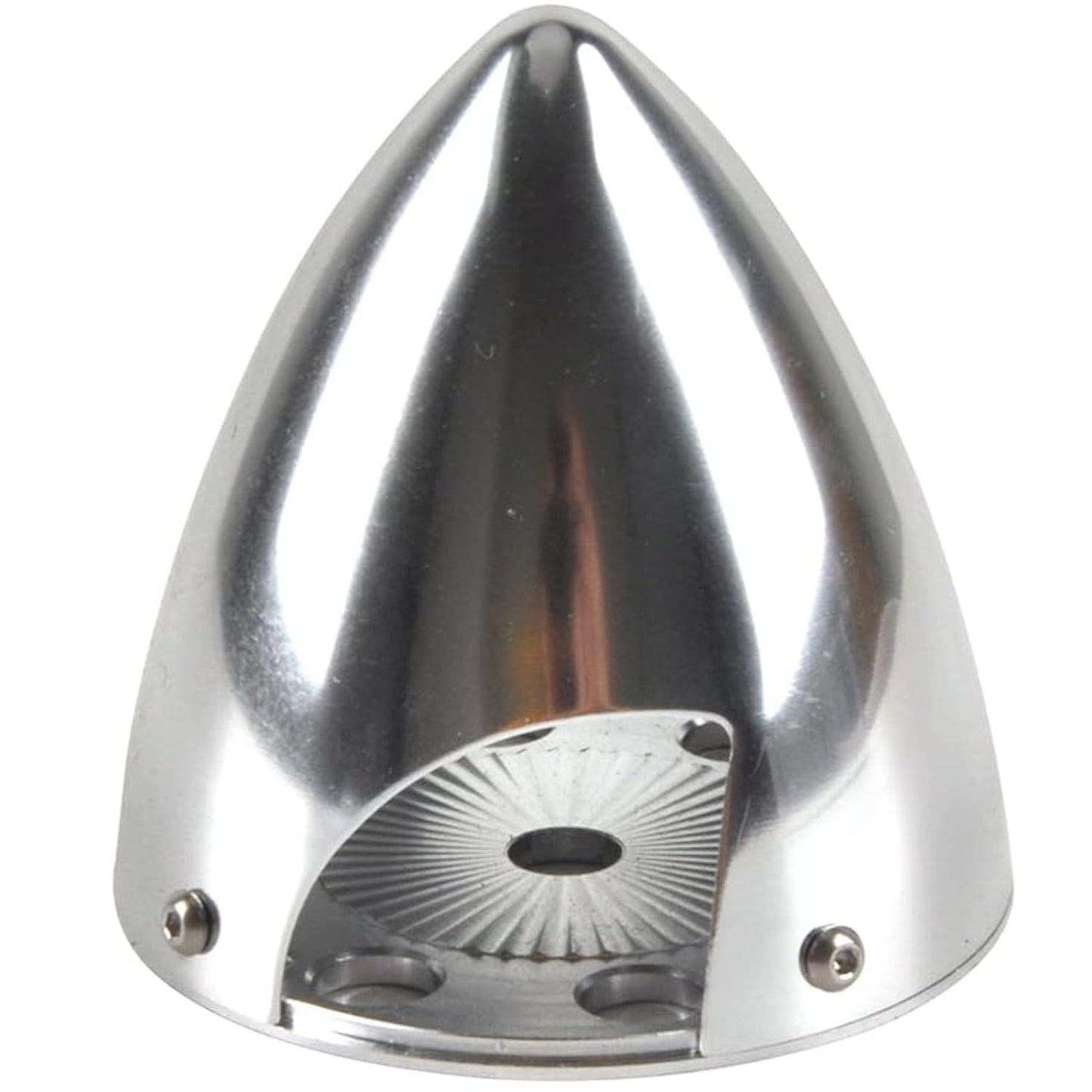 FlightModel Aluminum Spinner 2 Blades Special Drilled for RC Plane with Prop Adapter 2.5"", Silver