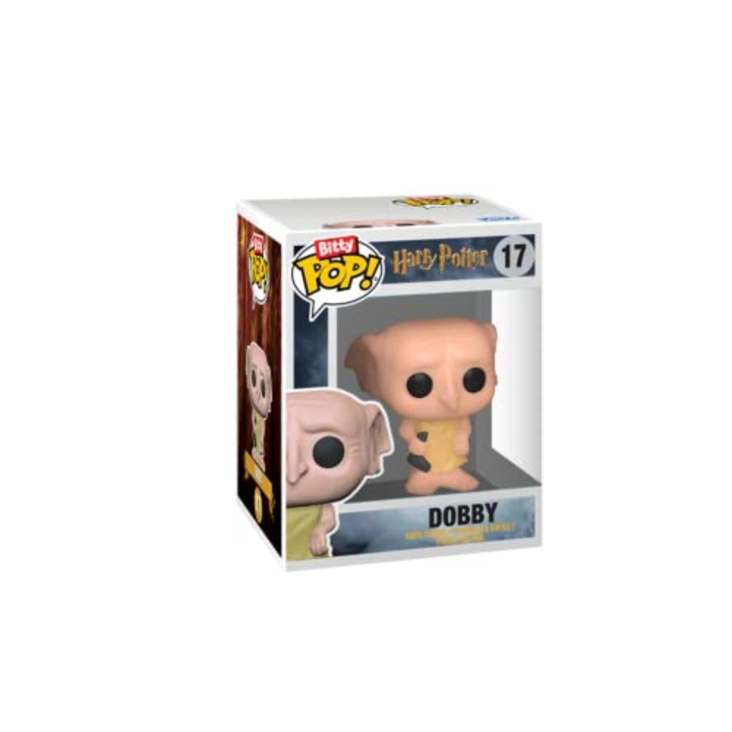 Funko Bitty POP! HP - Harry in Robe with Scarf, 4-Pack - Harry Potter, Draco Malfoy, Dobby and A Surprise Mystery Mini Figure - 0.9 Inch (2.2 Cm)