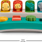 Fisher-Price Baby Early Learning Toy with Fine Motor Activities for Cause-and-Effect Play, Busy Buddies Pop-Up