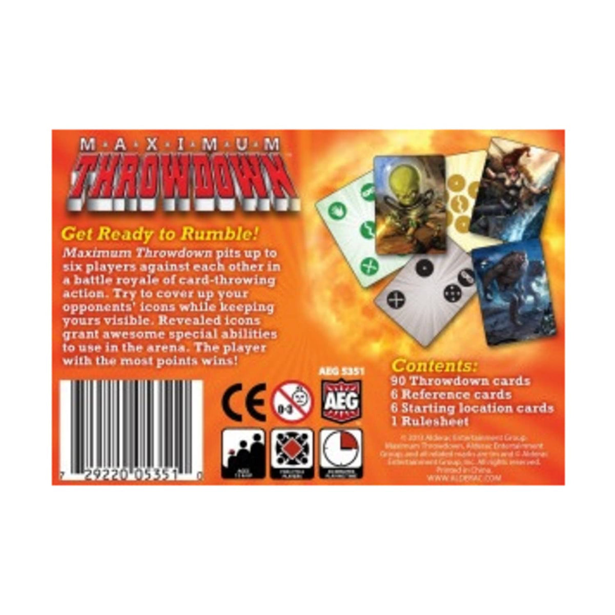 Maximum Throwdown Game