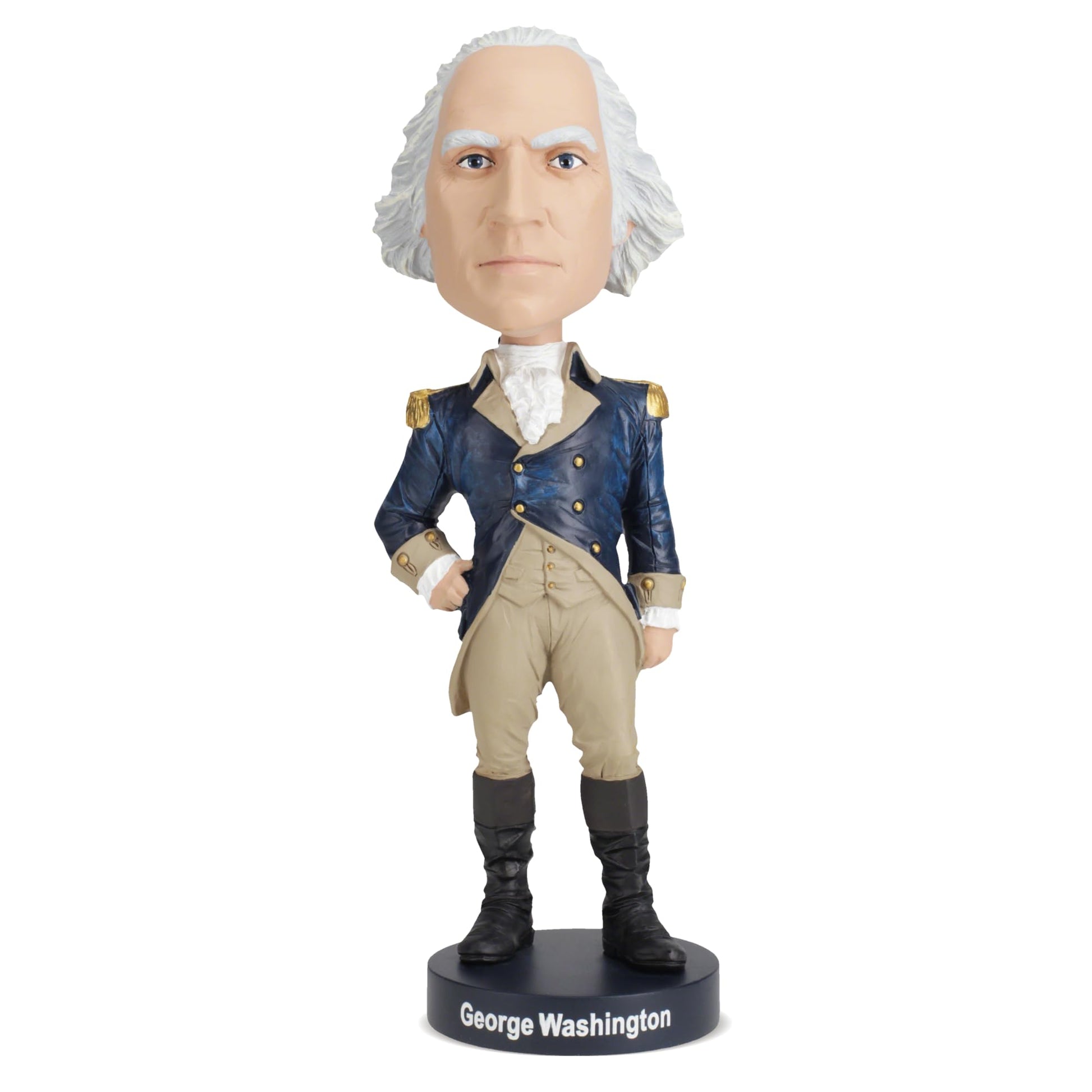 Royal Bobbles George Washington, 1st President of the United States - Founding Fathers Collection - 8.1 Inches Tall - Collectible Bobblehead Statue