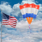 HBLHBLMI Red White And Blue Balloons, Popsicles Foil Balloon for 4th of July Memorial Day Celebration Events Election Party Decoration - 3 Pcs