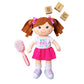 MartLoop Best Big Sister Doll Bundle - Includes Doll, Book, and Stickers - Perfect Sibling Gift from Baby or Toddler, 3 Piece Bundle