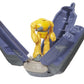 Mattel Disney Pixar Lightyear Hyperspeed Series Zyclops Space Pod Battle Damage & Zyclops Figure, 3.78 Inch Long Vehicle & 1.75 Inch Figure, Toy 4