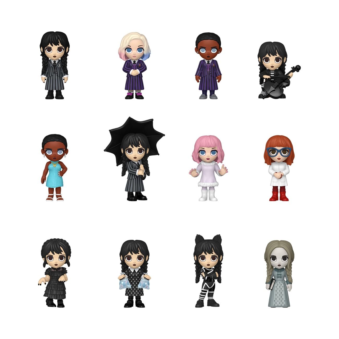 Funko Mystery Mini: Wednesday - One Collectable Vinyl Figure - Gift Idea - Official Merchandise - Toys for Kids & Adults - TV Fans - Mini Figure for