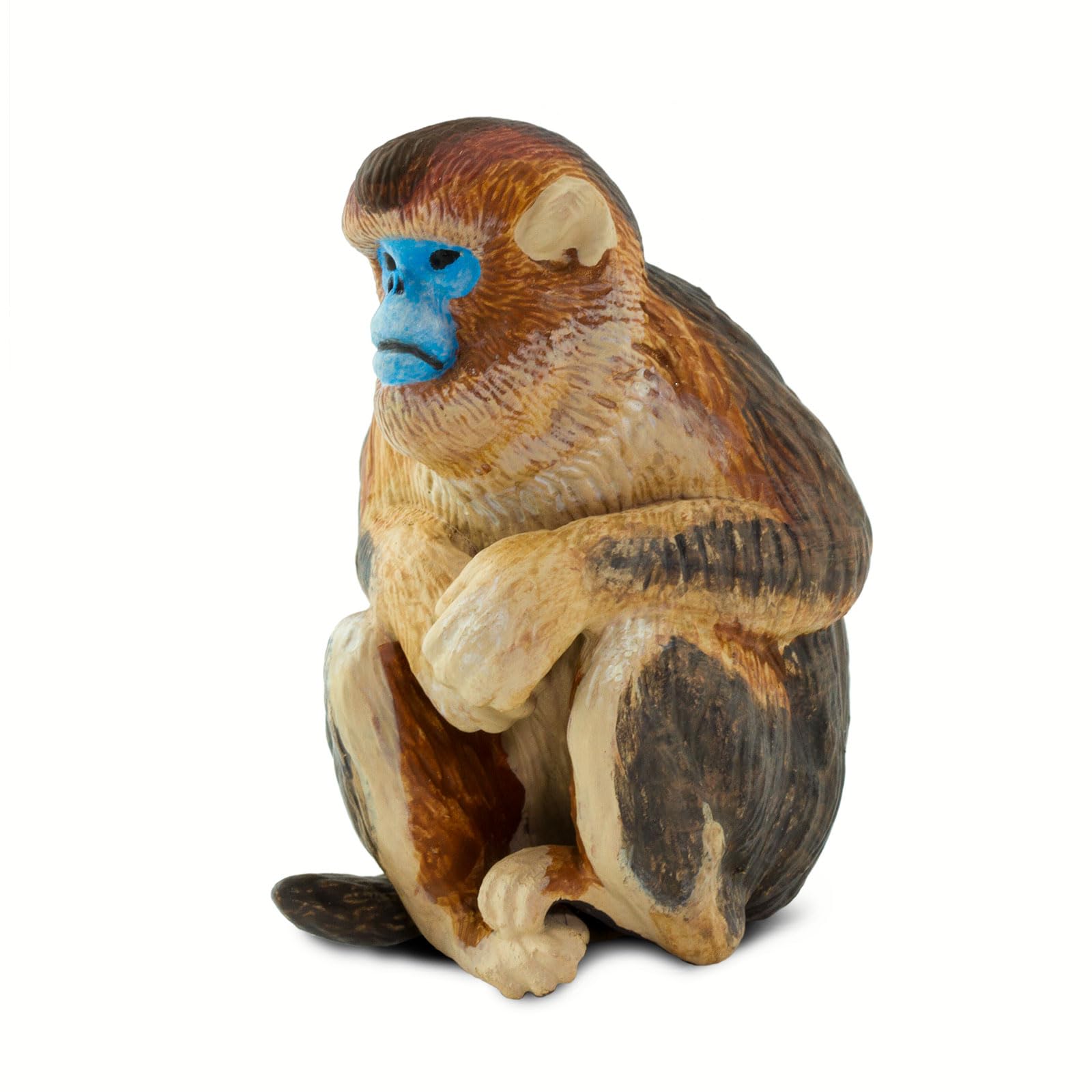 Safari Ltd. Snub Nosed Monkey - Realistic 2.5" Plastic Primate Figure - Educational Toy for Boys, Girls and Kids Ages 3+