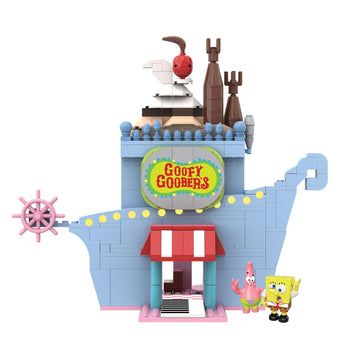 Snap & Switch Spongebob Squarepants Goofy Goober's Deluxe Set - Buildable Toy Set for Creative Play and Fun - Ages: 6+