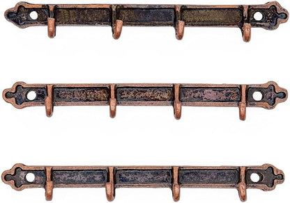 3Pcs Brown 1/12 Miniature Coat Rack Dollhouse Decoration Accessories