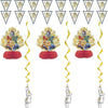 Unique Harry Potter Multicolor Decorating Kit - 7-Piece | Assorted & Magical Party Decorations - Perfect for Themed Parties & Events