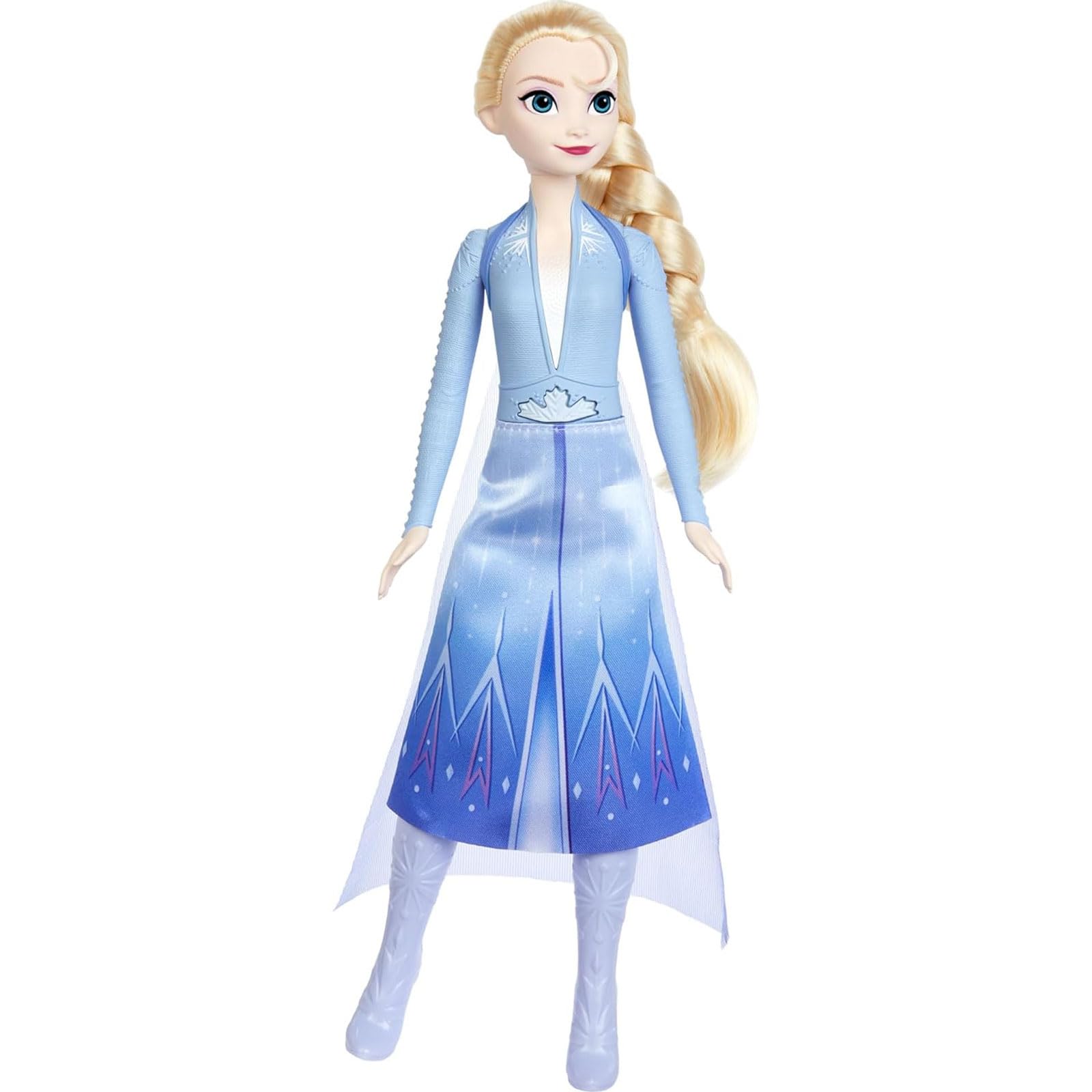 Mattel Disney Frozen Elsa, Singing Fashion Doll, Singing Adventure in Characteristic Clothes, Sing Where No One Was Before" from Disney Movie Frozen