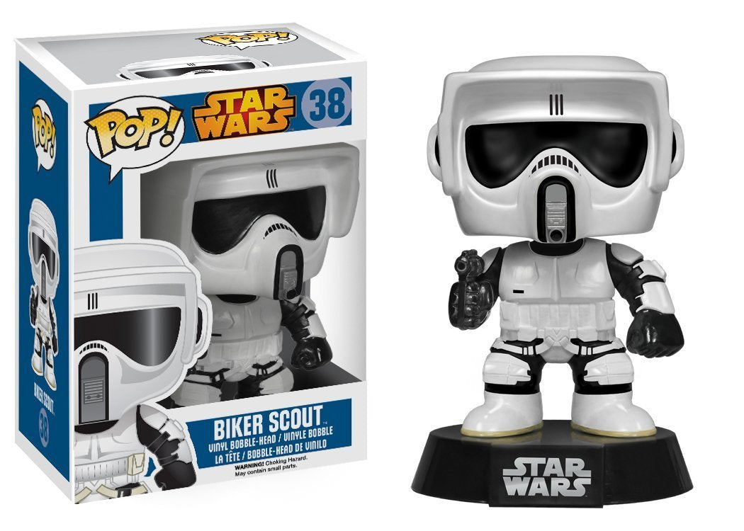 Funko POP Star Wars : Biker Scout Action Figure