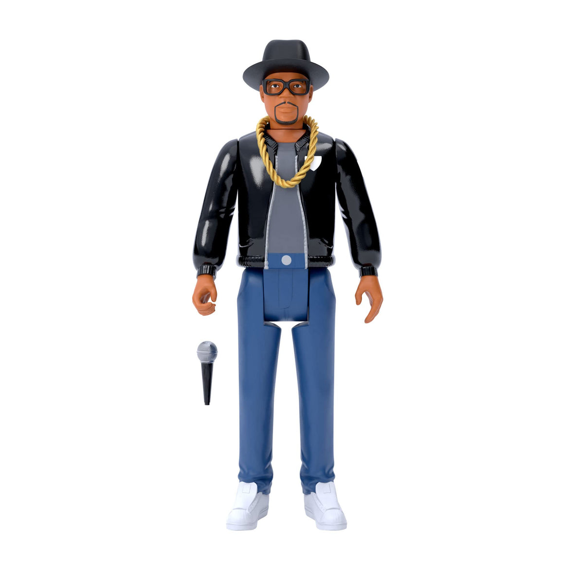 Super7 Run DMC Darryl DMC McDaniels 3.75 in Reaction Figure