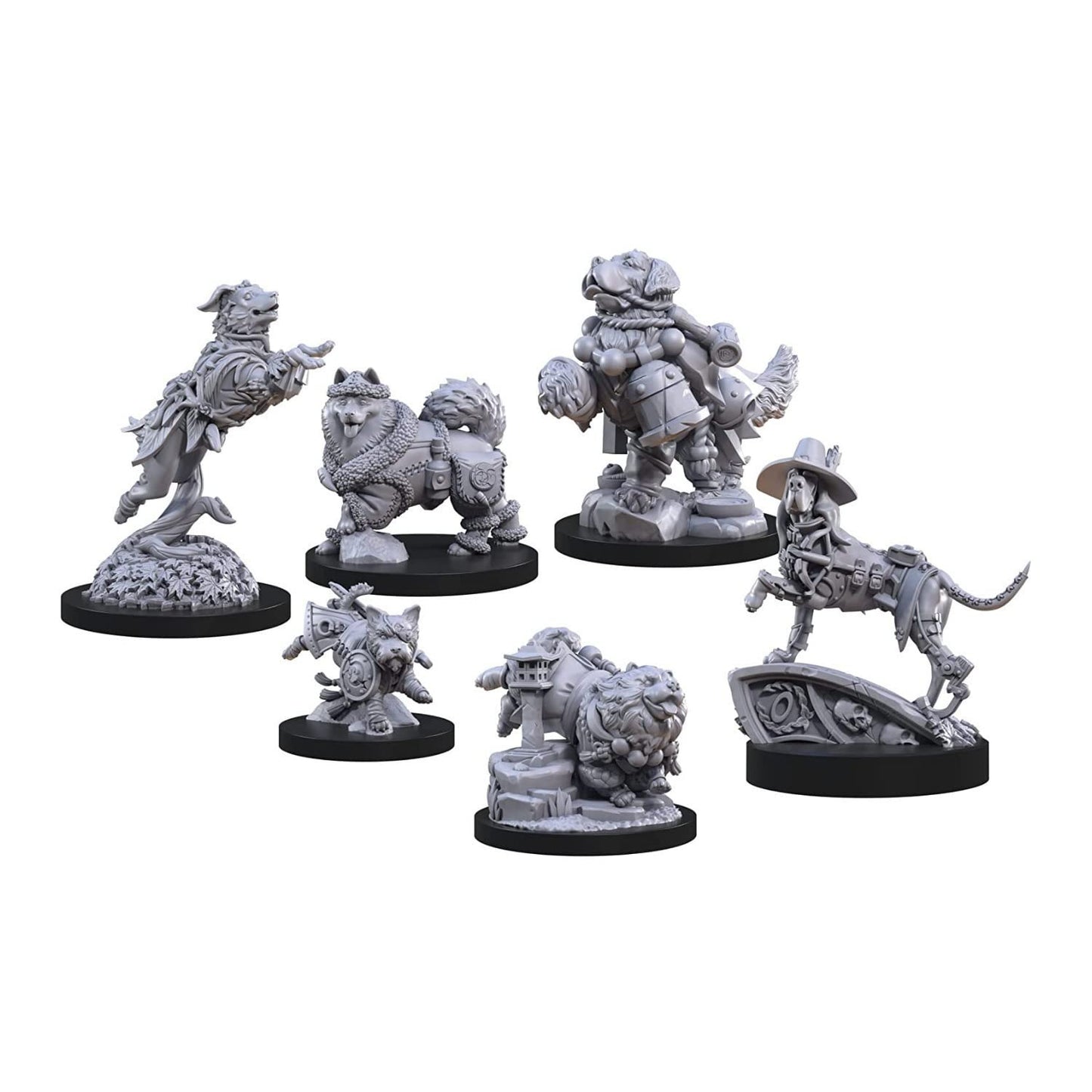 Steamforged Games Animal Adventures Faraway Sea Sourcebook with 10 Battle Maps Bundle with Miniatures: Raiders of the Lost Coast, Time in a Bottle
