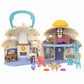 Mattel Disney's Wish Mini Doll & Dollhouse Playset, Asha of Rosas Cottage with Micro Doll, Star Figure & 15+ Furniture & Accessories, Travel Toys