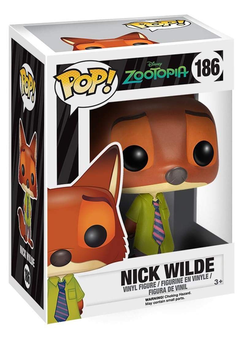 Funko Nick Wilde POP Disney: Zootopia Figure