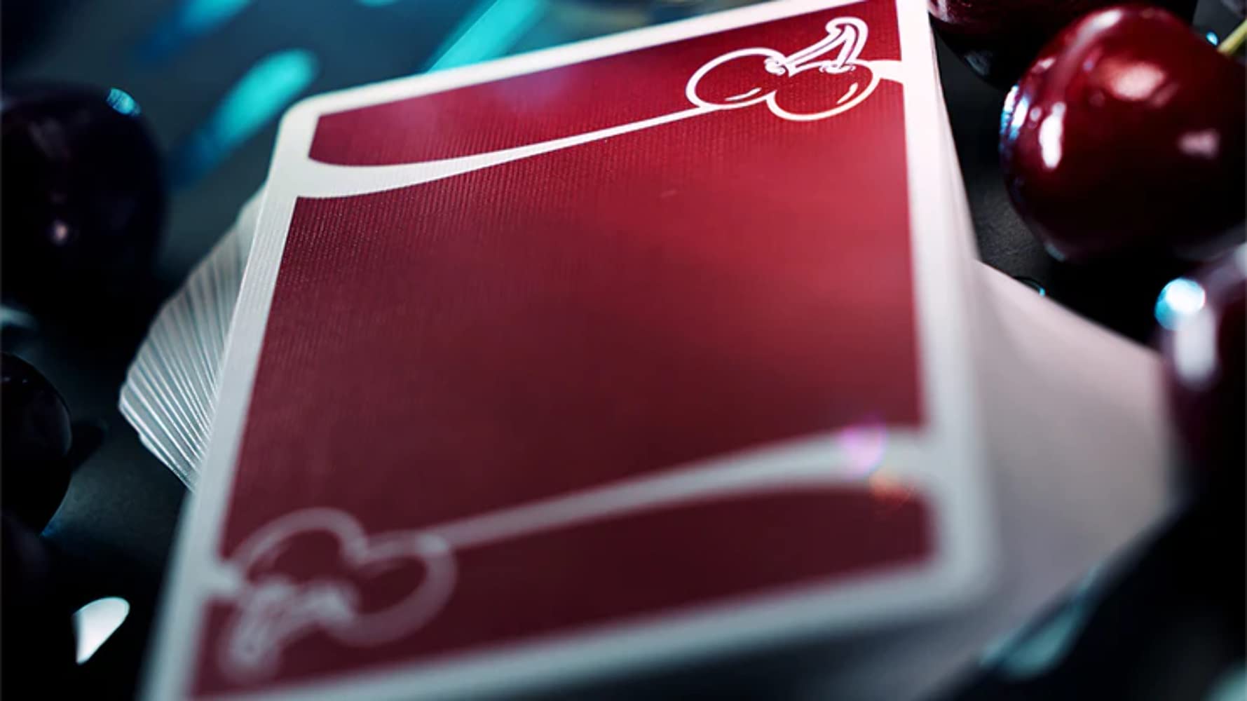 Cherry Casino Reno Red Playing Cards Poker Size Deck USPCC Custom Limited