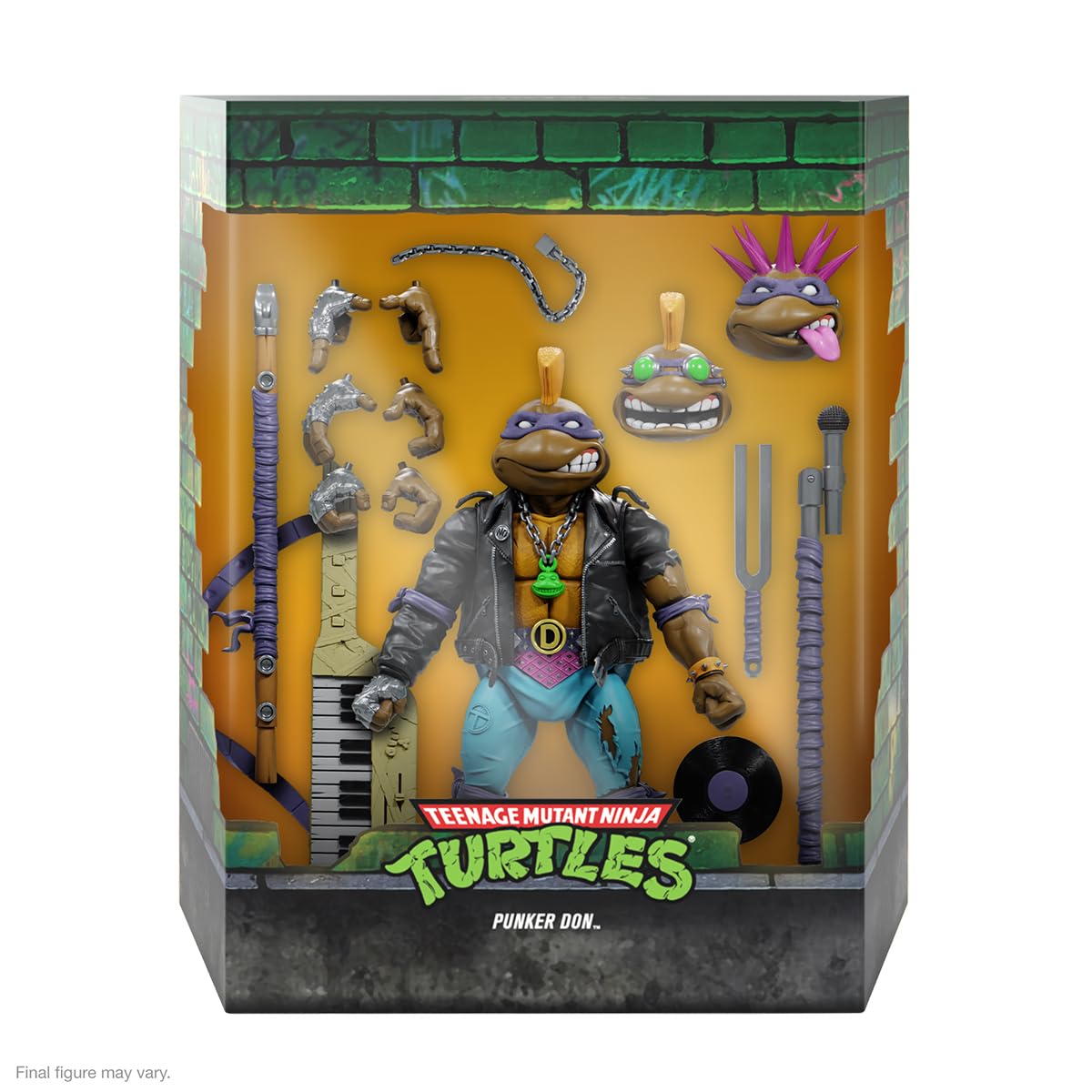 Super7 Teenage Mutant Ninja Turtles ULTIMATES! Wave 07 - Punk Rock Donatello Action Figure