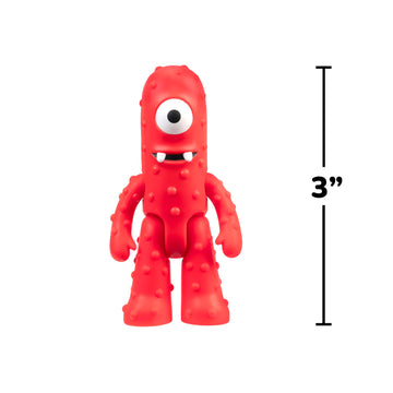 Jazwares Yo Gabba Gabba! Friends - Includes Articulated Figures-Muno, Foofa, Plex, Toodee, & Brobee - Toys for Kids and Preschoolers, Ages 3+