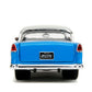 Jada Bigtime Muscle 1:24 1955 Chevrolet Bel-Air Die-Cast Car, Toys for Kids and Adults(Cool Gray/Gloss Blue)
