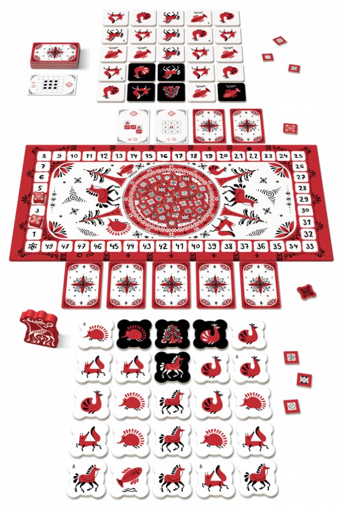 Arcane Wonders Mezen - Strategy Board Game - for 1 to 5 Players and Ages 8+