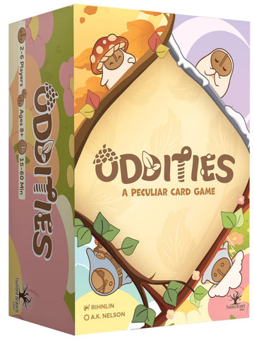 Twisted Branch Games Oddities: A Peculiar Card Game - Adorable & Easy-to-Learn Set Collection Game for Ages 8+